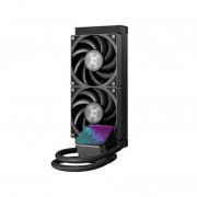 ID-Cooling vodno hlajenje za CPU - DX240 MAX (35,2 dB; maks. 144,41 m3/h; 2 x 12 cm, črn) 