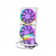 ID-Cooling vodno hlajenje za CPU - PINKFLOW 240 DIAMOND PURPLE (16,3–33,5 dB; maks. 93,78 m3/h; 2 x 12 cm) 