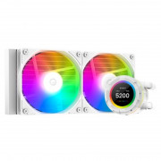 ID-Cooling vodno hlajenje za CPU - Space SL240 XE BELA (25dB; maks. 129,39 m3/h; 2x12cm, A-RGB LED, bela) 