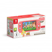 Nintendo Switch Lite - Coral + Animal Crossing + 12M NSO 