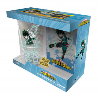 Abysse - My Hero Academia - darilni set - XXL kozarec, značka, zvezek Merch