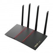 ASUS RT-AX55 Router (2,4 GHz / 5 GHz) Gigabit Ethernet black 