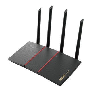 ASUS RT-AX55 brezžični usmerjevalnik Gigabit Ethernet Dvopasovni (2,4 GHz / 5 GHz) Črna PC