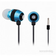 Gembird kovinske mikrofonske slušalke modre 