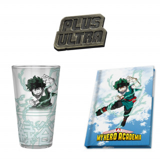 Abysse - My Hero Academia - darilni set - XXL kozarec, značka, zvezek Merch