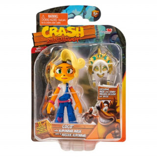 Crash Bandicoot akcijska figura: Coco z masko Merch