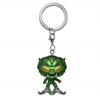 Funko Pocket Pop!: Marvel Spider Man No Way Home S3 - Zeleni goblin (z BMB) Vinilni obesek za ključe z vrtljivo glavo Merch