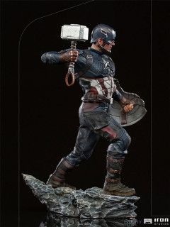 Iron Studios - Statue Captain America Ultimate - The Infinity Saga - Art Scale 1/10 Figura Merch