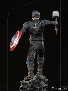 Iron Studios - Statue Captain America Ultimate - The Infinity Saga - Art Scale 1/10 Figura Merch