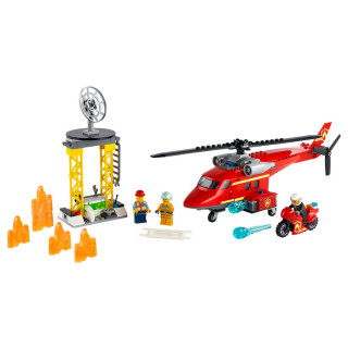 LEGO City Fire Helikopter za reševanje požarov (60281) Igra 