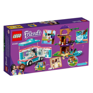 LEGO Friends Rešilni avto veterinarske klinike (41445) Igra 