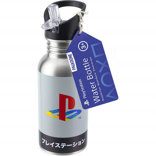 Paladone Playstation Heritage Metal Steklenica za vodo (s slamico) (PP8977PS) Merch