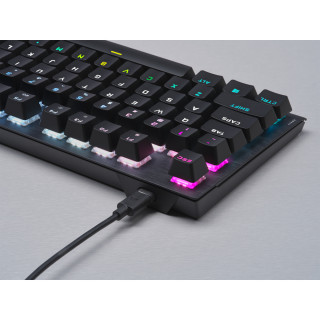 Corsair K60 PRO TKL tipkovnica USB QWERTY Mednarodna angleška (ZDA) Črna (CH-911D01A-NA) PC