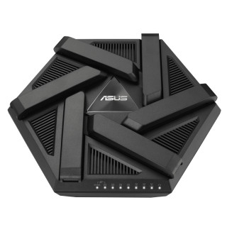 ASUS RT-AXE7800 brezžični usmerjevalnik Tripasovni (2,4 GHz / 5 GHz / 6 GHz) Črna PC