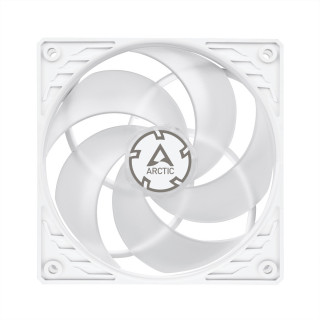 ARCTIC P12 PWM PST Računalniško ohišje Ventilator 12 cm Prozorno, Bela PC