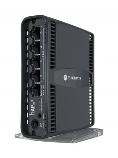 Mikrotik hAP ax2 brezžični usmerjevalnik Gigabit Ethernet Dvopasovni (2,4 GHz / 5 GHz) Črna PC