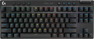 Logitech G PRO X TKL tipkovnica Igranje iger Brezžični RF + bluetooth QWERTY Mednarodna angleška (ZDA) Črna PC