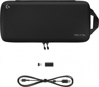 Logitech G PRO X TKL tipkovnica Igranje iger Brezžični RF + bluetooth QWERTY Mednarodna angleška (ZDA) Črna PC