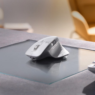 Logitech MX Master 3S for Mac miška Pisarna Za desno roko Bluetooth Laser 8000 DPI PC