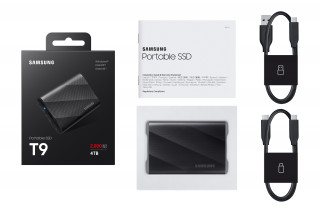 Samsung MU-PG4T0B 4 TB USB Tip-C 3.2 Gen 2 (3.1 Gen 2) Črna PC