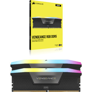 Corsair Vengeance RGB CMH64GX5M2B6400C32 pomnilniški modul 64 GB 2 x 32 GB DDR5 6400 MHz PC