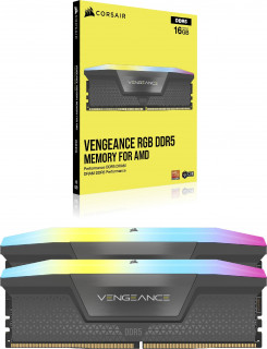 Corsair Vengeance RGB CMH32GX5M2E6000Z36 pomnilniški modul 32 GB 2 x 16 GB DDR5 6000 MHz PC