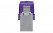 Kingston Technology DataTraveler microDuo 3C pogon USB 128 GB USB Type-A / USB Type-C 3.2 Gen 1 (3.1 Gen 1) Nerjaveče jeklo, Vijolična thumbnail