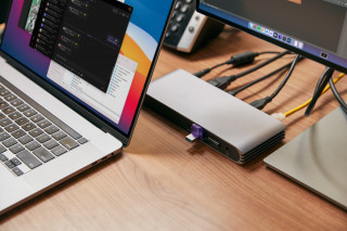 Kingston Technology DataTraveler microDuo 3C pogon USB 128 GB USB Type-A / USB Type-C 3.2 Gen 1 (3.1 Gen 1) Nerjaveče jeklo, Vijolična PC