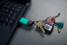 Kingston Technology DataTraveler Exodia M pogon USB 256 GB USB vrsta-A 3.2 Gen 1 (3.1 Gen 1) Črna, Turkizna thumbnail
