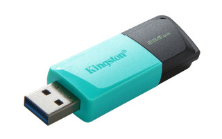 Kingston Technology DataTraveler Exodia M pogon USB 256 GB USB vrsta-A 3.2 Gen 1 (3.1 Gen 1) Črna, Turkizna PC
