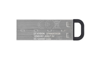 Kingston Technology DataTraveler Kyson pogon USB 512 GB USB vrsta-A 3.2 Gen 1 (3.1 Gen 1) Srebrna PC