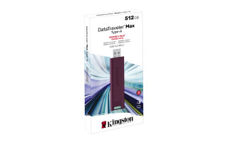 Kingston Technology DataTraveler Max pogon USB 512 GB USB vrsta-A 3.2 Gen 2 (3.1 Gen 2) Rdeča PC