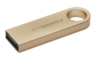 Kingston Technology DataTraveler SE9 G3 pogon USB 64 GB USB vrsta-A 3.2 Gen 1 (3.1 Gen 1) Zlato PC