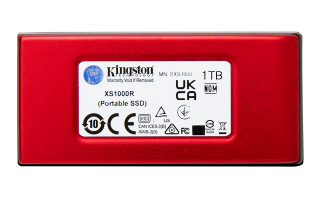 Kingston Technology XS1000 Red 1 TB USB Tip-C 3.2 Gen 2 (3.1 Gen 2) Rdeča PC