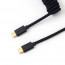 Keychron CAB-B USB kabel USB4 Gen 3x2 1,3 m USB C Črna thumbnail