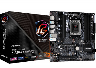 Asrock B650M PG Lightning AMD B650 Vtičnica AM5 micro ATX PC