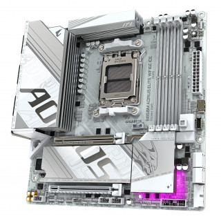 GIGABYTE B850M AORUS ELITE WIFI6E ICE AMD B850 Vtičnica AM5 micro ATX PC