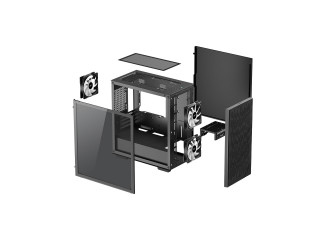 DeepCool MATREXX 40 3FS Micro Tower Črna PC