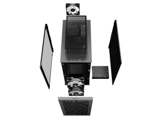 DeepCool MATREXX 40 3FS Micro Tower Črna PC
