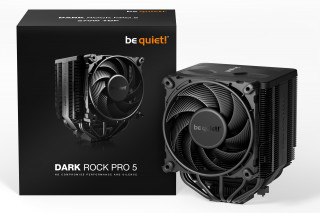 be quiet! Dark Rock Pro 5 Procesor Hladilnik zraka 120/135 mm Črna 1 kos(-i) PC