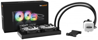 be quiet! LIGHT LOOP 240mm Black Procesor Tekočinski hladilnik "vse v enem" 12 cm Črna 1 kos(-i) PC