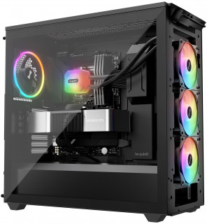 be quiet! LIGHT LOOP 360mm Black Procesor Tekočinski hladilnik "vse v enem" 12 cm Črna 1 kos(-i) PC