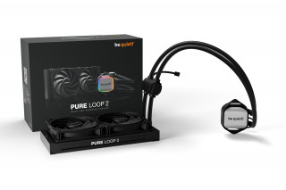 be quiet! Pure Loop 2 | 240mm Procesor Tekočinski hladilnik "vse v enem" 12 cm Črna 1 kos(-i) PC