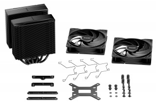 be quiet! Pure Rock Pro 3 Black Procesor Hladilnik zraka 12 cm Črna 1 kos(-i) PC