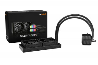 be quiet! Silent Loop 3 240 mm Procesor Tekočinski hladilnik "vse v enem" 12 cm Črna 1 kos(-i) PC