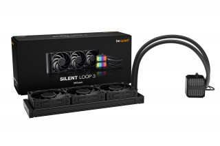 be quiet! Silent Loop 3 360 mm Procesor Tekočinski hladilnik "vse v enem" 12 cm Črna 1 kos(-i) PC