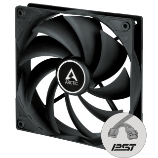 ARCTIC F14 PWM PST CO Računalniško ohišje Ventilator 14 cm Črna 1 kos(-i) PC