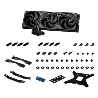 ARCTIC Liquid Freezer II 420 Procesor Tekočinski hladilnik "vse v enem" 14 cm Črna 1 kos(-i) PC