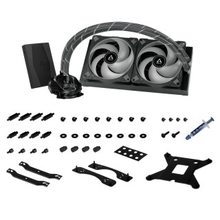 ARCTIC Liquid Freezer II 280 RGB Procesor Komplet za hlajenje s tekočino 14 cm Črna 1 kos(-i) PC