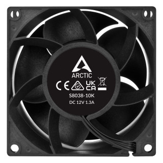 ARCTIC S8038-10K Procesor Ventilator 8 cm Črna 4 kos(-i) PC
